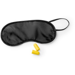 Schlafmaske und Ohrstöpsel