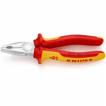 Knipex Kombizange L.180mm Mehrkomp.-Hüllen verchr.VDE