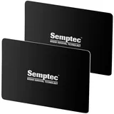 Semptec Urban Survival Technology RFID- & NFC-Blocker-Karten schwarz 2er-Set
