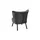Max Winzer Sessel Alessandro Samtvelours 70 x 80 x 66 cm Schwarz