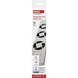 EMOS Heizung-Ventilator MONO Heizgebläse Luftdurchfluss 36 m3/h