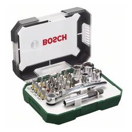 Bosch X-Line Bitset/Steckschlüsselsatz, 26-tlg. (2607017322)
