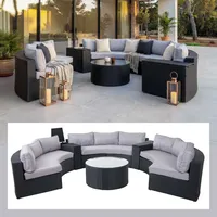 Mendler Savoie Loungeset anthrazit