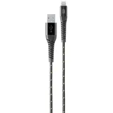 Cellular Line USB-A auf Lightning 1 m Schwarz