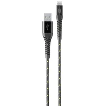 Cellular Line USB-A auf Lightning 1 m Schwarz