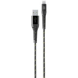 Cellular Line USB-A auf Lightning 1 m Schwarz