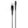 Cellular Line USB-A auf Lightning 1 m Schwarz