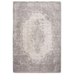 Vintage Teppich Castle 80 x 150 cm Mischgewebe Grau