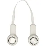 3000 Mah, 5 V, Freihändig Bedienbarer 4-stufen-nackenventilator Mit Usb-ladefunktion, Ohne Rotorblätter, Für Sport Und Outdoor-aktivitäten, Beige