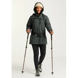 Jack Wolfskin Damen Icecape 2l Down Mantel (Größe XL, gruen)