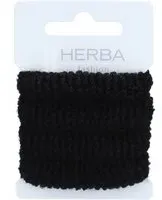 HERBA Fashion Élastique à cheveux 4cm Noir Elastique Pour Cheveux 4 pc(s)