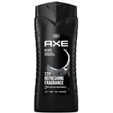Axe 14,56€/L - 6x Axe Duschgel 3in1 (für Körper,Gesicht,Haar) - Black - 400ml