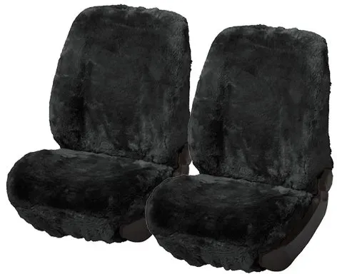 Lammfellbezug Auto Sitzbezug Sitzbezüge Lammfell für Skoda Roomster