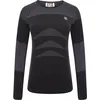 Damen Skifahren Unterhemd - In The Zone II SCHWARZ L / XL