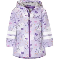 Playshoes Regenjacke Einhorn Lila 98