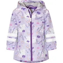 Playshoes Regenjacke Einhorn Lila 98