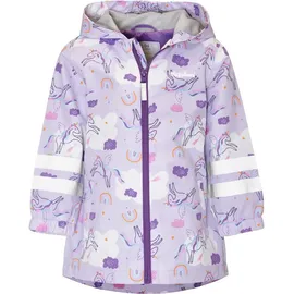 Playshoes Regenjacke Einhorn Lila 98