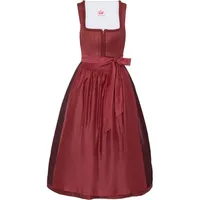 Spieth & Wensky Dirndl Midi-Dirndl Fatima rot 42