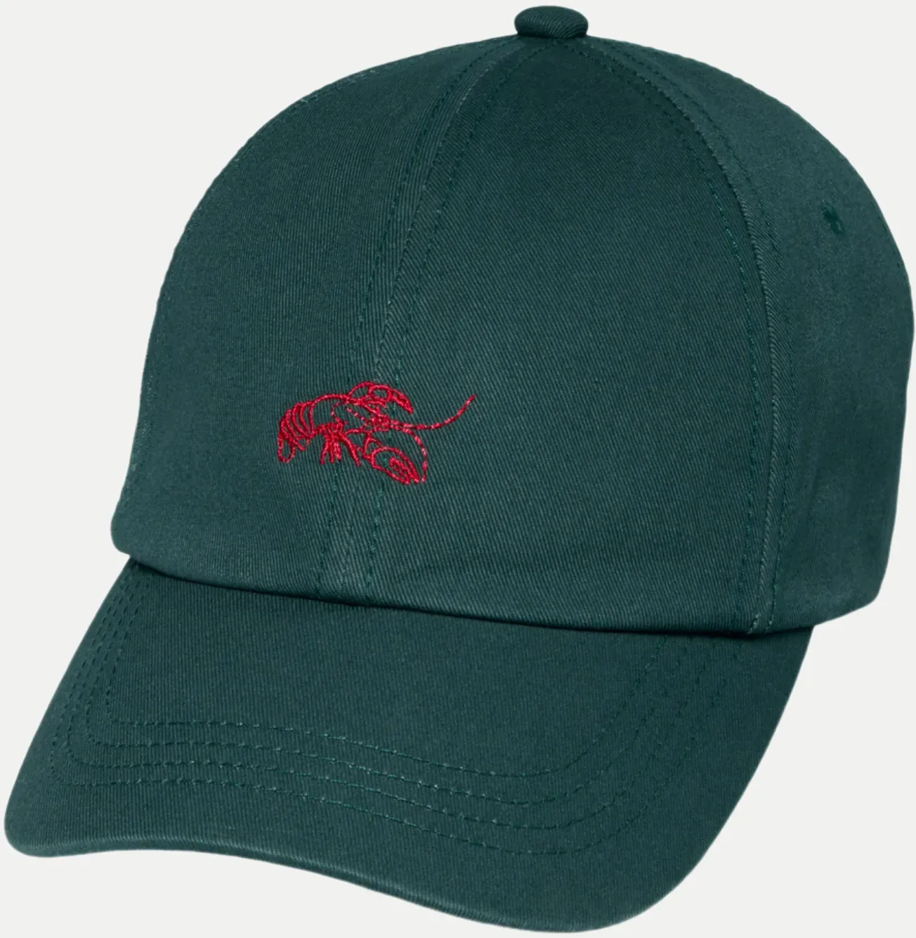 Kappe mit  Logo-Stickerei Grün