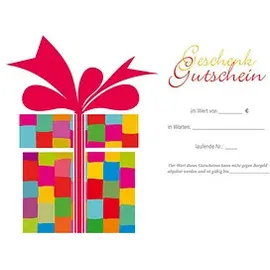 LUMA Gutschein Luftballons mit Innentext DIN B6, 1 St.