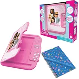 Lexibook Lexibook, Barbie: Barbie elektronisches Tagebuch mit Stift und Notizbuch inklusive, interaktiv, passwortgeschützt, Spaßfunktionen, Soundeffekte, Pink, SD50BB
