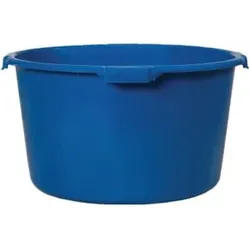 Mörtelkübel Inhalt 90l, blau mit verstärktem Boden