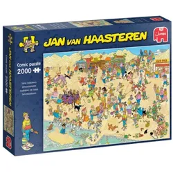 JUMBO SPIELE 20072 Puzzle 2000 Teile Jan van Haasteren - Sandskulpturen