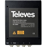 Televes OVT3N Kabelspalter oder -kombinator Kabelsplitter Schwarz