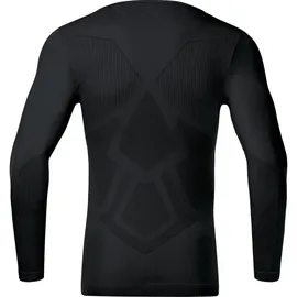 Jako Comfort 2.0 langarm Funktionsshirt Kinder schwarz 116/128