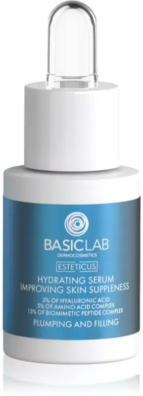 BasicLab Dermocosmetics Esteticus hydratisierendes Serum mit festigender Wirkung 3% Hyaluronic Acid 15 ml