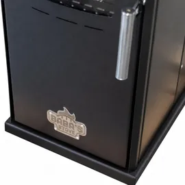 baba's stove Eco Mini Hybridofen Metall Schwarz