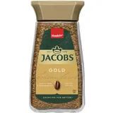 Jacobs löslicher Kaffee, Instant Kaffee, Gold, 100g (Packung mit 6)
