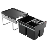 HAILO Raumspar Tandem 18 l Dunkelgrau