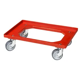 Logiplast Transportroller 7 Stück E2-Kasten rot