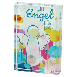 Butzon & Bercker Glasquader zum Aufstellen - Ein Engel für dich