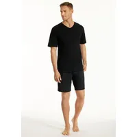 SCHIESSER Shorty Basic kurz V-Ausschnitt Schwarz 54