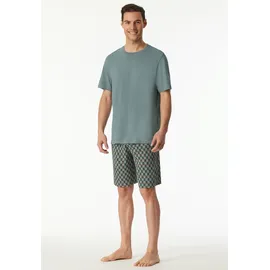SCHIESSER Pyjama Casual Essentials Blau 58