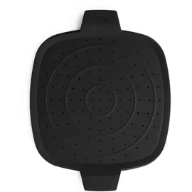 WOLL Spritzschutz quadratisch 24 x 1,6 x 24 cm Silikon hitzebeständig bis 260 °C