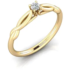 Verlobungsring VR27 750er Gelbgold - 7647