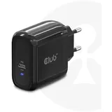 Club 3D Reise Ladegerät PPS 65W GAN, USB Typ-C Power Delivery (PD) 3.0