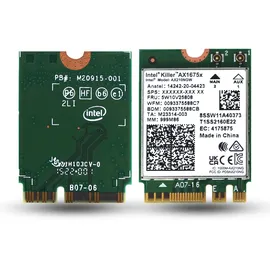 Intel WLAN-Adapter Wi-Fi 6E AX210 1675 2x2 2400 MBit/s Grün