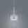 Helestra Flute 1-flg. Ø 140 mm rund Glas klar