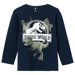 Name It Langarmshirt NMMNIJAL JURASSIC LS TOP SKY blau 98