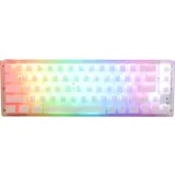 Ducky One 3 Aura White SF Gaming Tastatur, RGB LED - MX-Silent-Red (US)