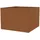 Floraworld Hochbeet Cortenstahl 100 x 100 x 70 cm Braun