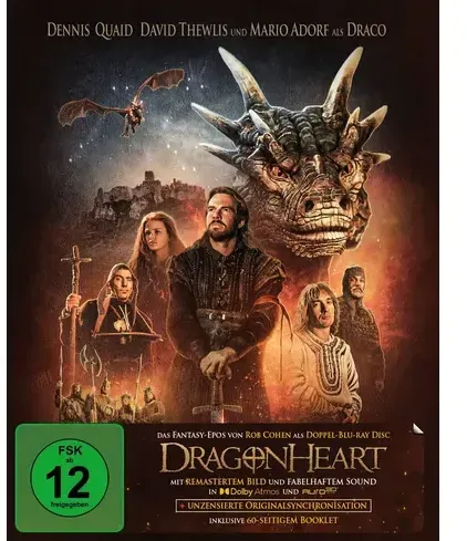 Dragonheart - Special Edition (Doppel-Blu-ray mit Dolby Atmos + Auro-3D)  [2 BRs]