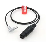 DRRI Audioeingänge Kabel XLR 3-polig rechtwinklig auf 0B 6Pin für ARRI Alexa Mini LF-Kamera