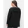 sheego Shirtjacke "Sweatjacke", Damen, Gr. 48/50, schwarz, 100% Baumwolle, Kapuzenfutter:100% Baumwolle, gemustert, unifarben, Shirts Shirtjacke