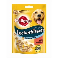 PEDIGREE Leckerbissen Mini-Happen mit Käse und Rind 6 x 140 g