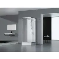 Marwell Komplettdusche White Dream 80 x 80 cm